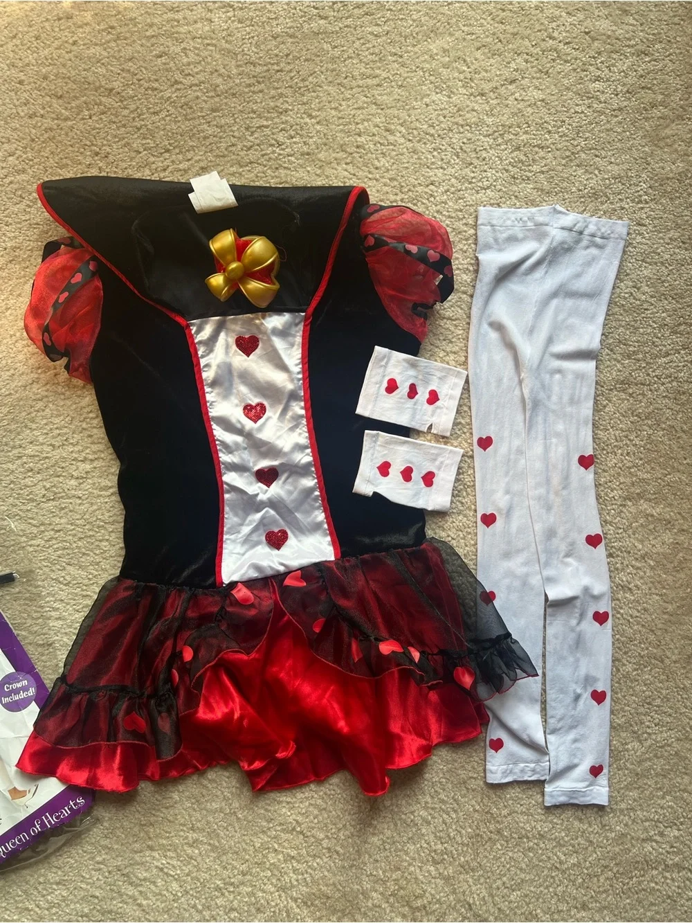 California Costumes Queen of Hearts Teen Large Costume